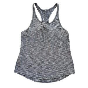 Lululemon Women’s 8 4 Color Space Dye White Black Yogi Everyday Tank Top #WINGQS